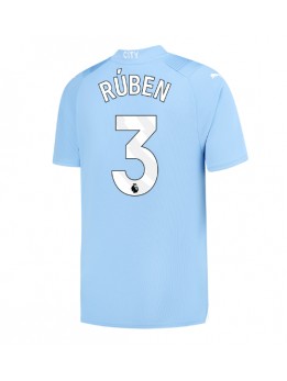 Billige Manchester City Ruben Dias #3 Hjemmedrakt 2023-24 Kortermet